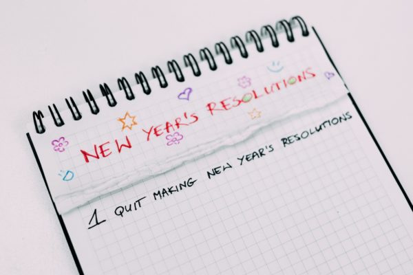 New Year’s Resolution list: What ranks first on your list?